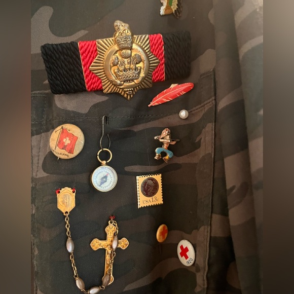 Social standard. Xl Detailed by me. Antique pins - Picture 2 of 6